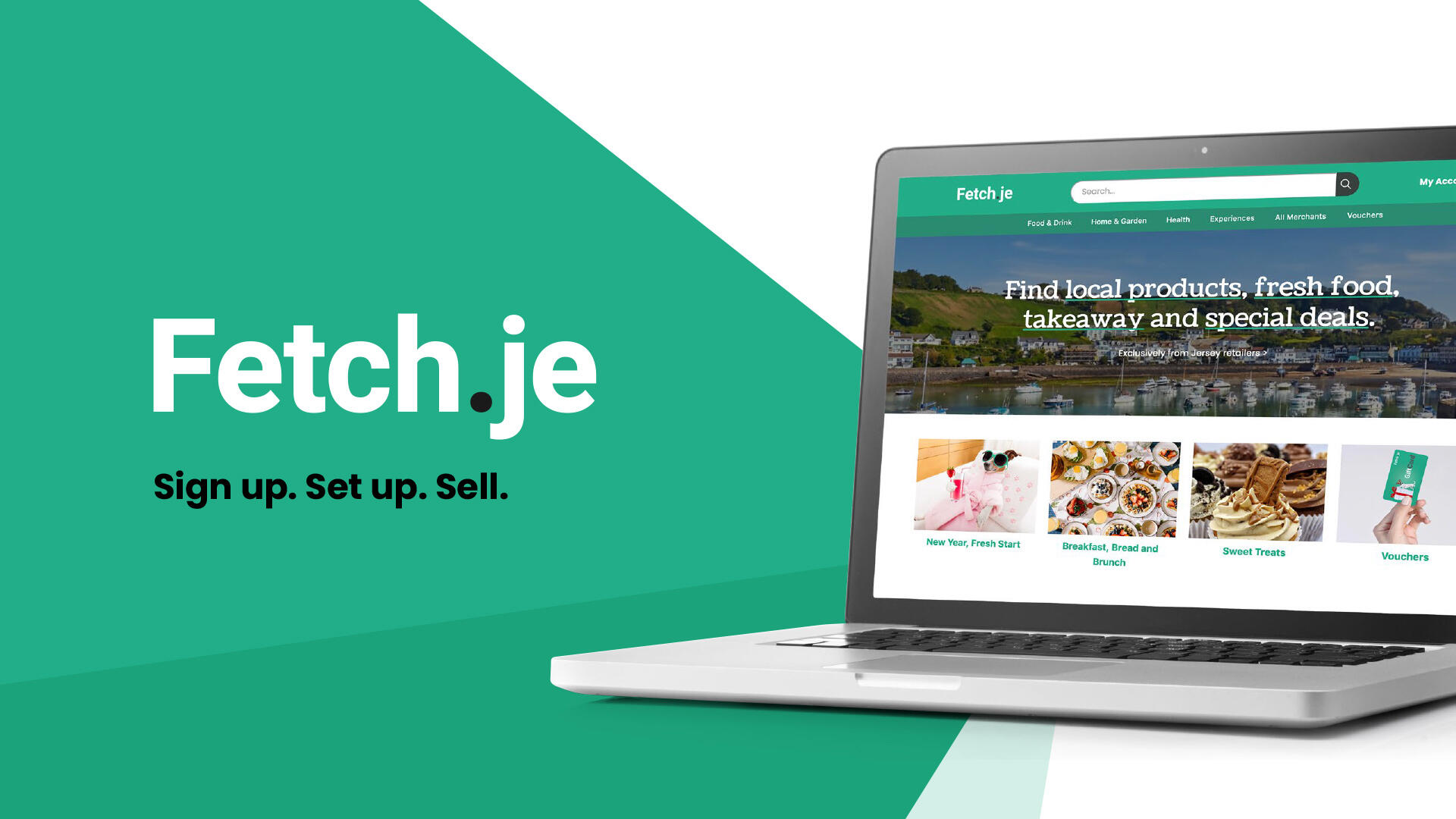 Fetch.Je Website Mockup