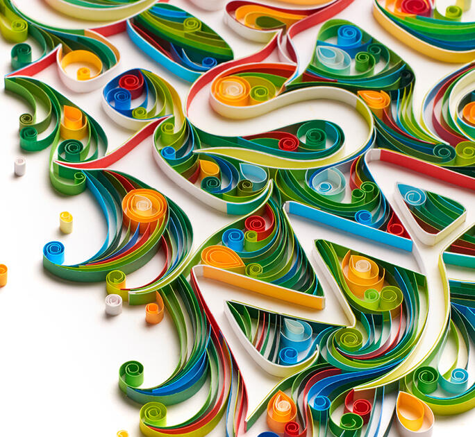 Ornate Paper Craft for Jersey Post